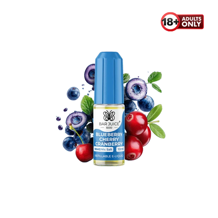 Bar Juice 5000 Liquid Blueberry Cherry Cranberry